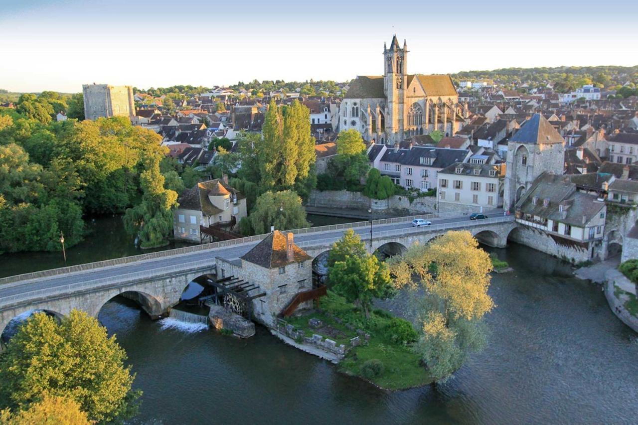 Apartamento Deux Pieces Terrasse Moret-sur-Loing Exterior foto